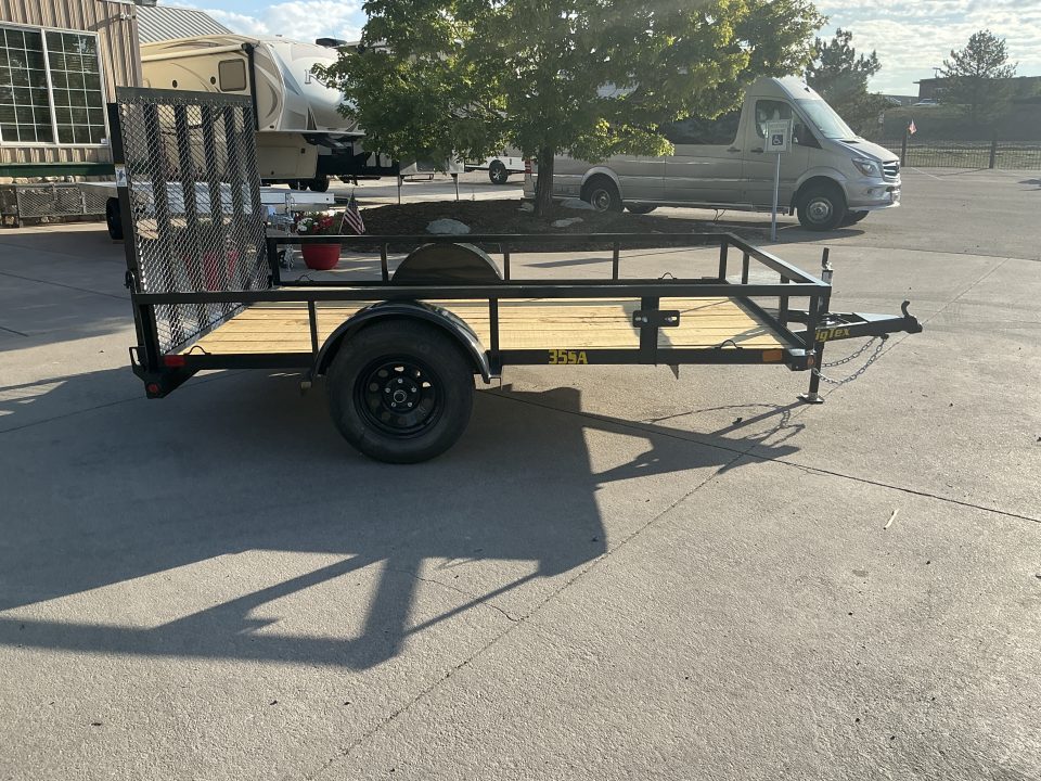 New 2027 Big Tex 35SA-10R1A-4PBK Utility Trailer