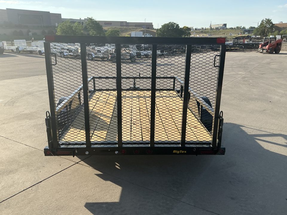 New 2027 Big Tex 35SA-10R1A-4PBK Utility Trailer
