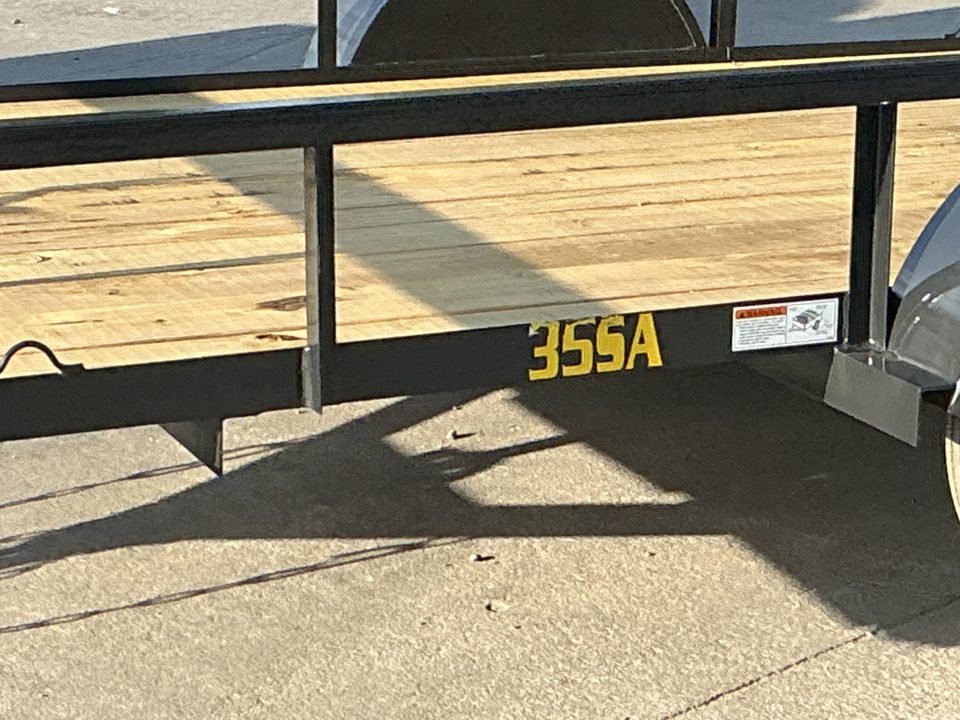 New 2027 Big Tex 35SA-10R1A-4PBK Utility Trailer