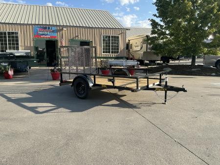 New 2027 Big Tex 35SA-10R1A-4PBK Utility Trailer