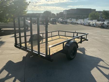 New 2027 Big Tex 35SA-10R1A-4PBK Utility Trailer