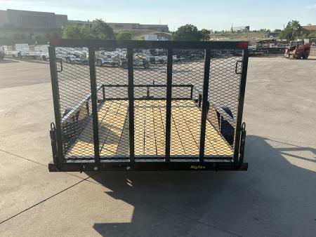 New 2027 Big Tex 35SA-10R1A-4PBK Utility Trailer