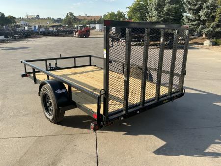New 2027 Big Tex 35SA-10R1A-4PBK Utility Trailer