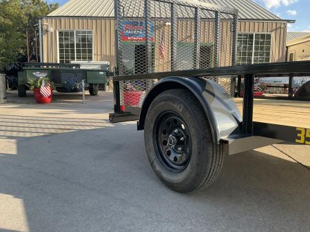 New 2027 Big Tex 35SA-10R1A-4PBK Utility Trailer
