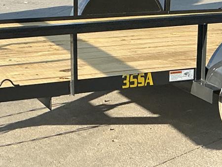 New 2027 Big Tex 35SA-10R1A-4PBK Utility Trailer