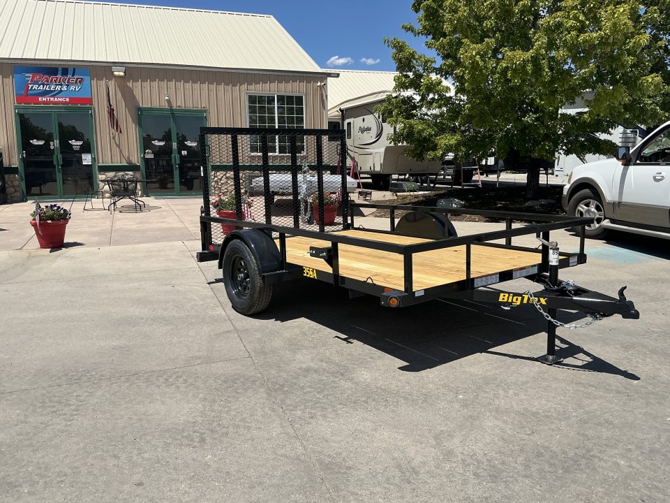 New 2027 Big Tex 35SA-10R1A-4PBK Utility Trailer