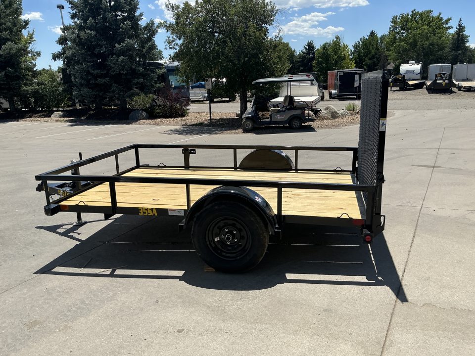 New 2027 Big Tex 35SA-10R1A-4PBK Utility Trailer