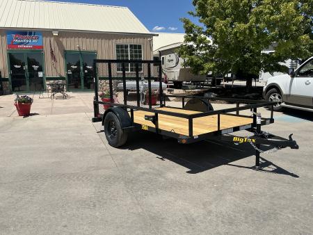 New 2027 Big Tex 35SA-10R1A-4PBK Utility Trailer