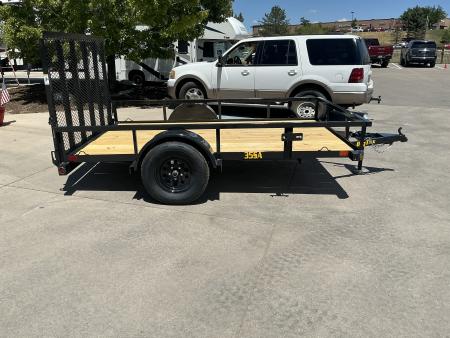 New 2027 Big Tex 35SA-10R1A-4PBK Utility Trailer