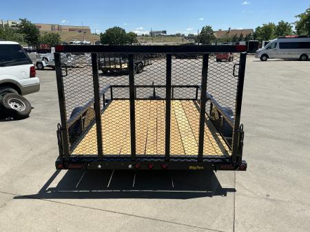New 2027 Big Tex 35SA-10R1A-4PBK Utility Trailer