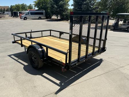 New 2027 Big Tex 35SA-10R1A-4PBK Utility Trailer