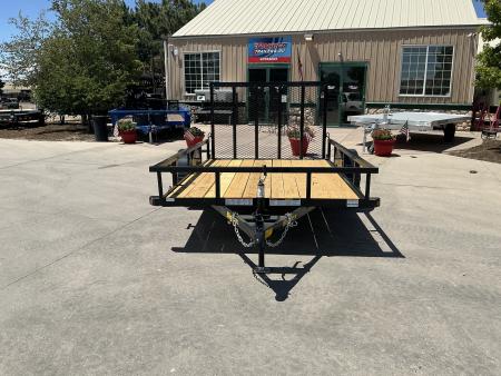 New 2027 Big Tex 35SA-10R1A-4PBK Utility Trailer