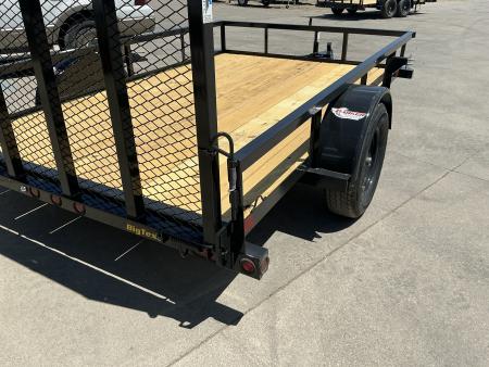 New 2027 Big Tex 35SA-10R1A-4PBK Utility Trailer