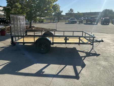 New 2027 Big Tex 35SA-12R1A-4PBK Utility Trailer