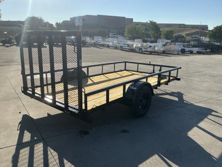 New 2027 Big Tex 35SA-12R1A-4PBK Utility Trailer