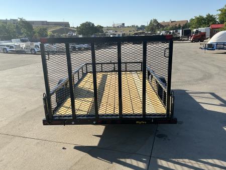 New 2027 Big Tex 35SA-12R1A-4PBK Utility Trailer