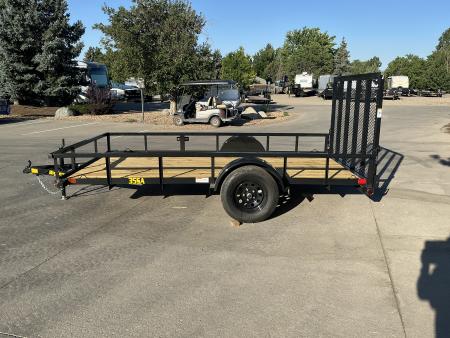 New 2027 Big Tex 35SA-12R1A-4PBK Utility Trailer