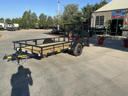 New 2027 Big Tex 35SA-12R1A-4PBK Utility Trailer