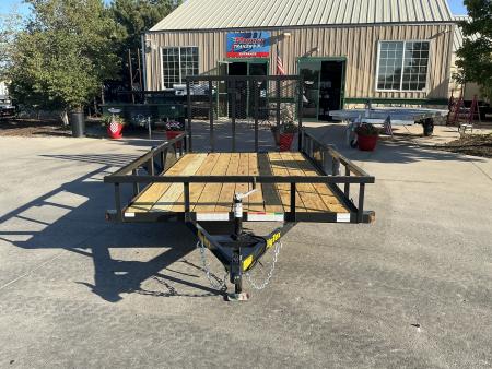 New 2027 Big Tex 35SA-12R1A-4PBK Utility Trailer