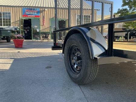 New 2027 Big Tex 35SA-12R1A-4PBK Utility Trailer