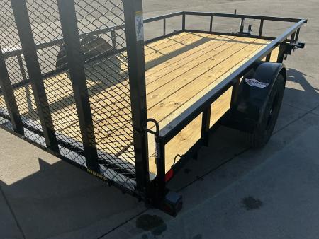 New 2027 Big Tex 35SA-12R1A-4PBK Utility Trailer