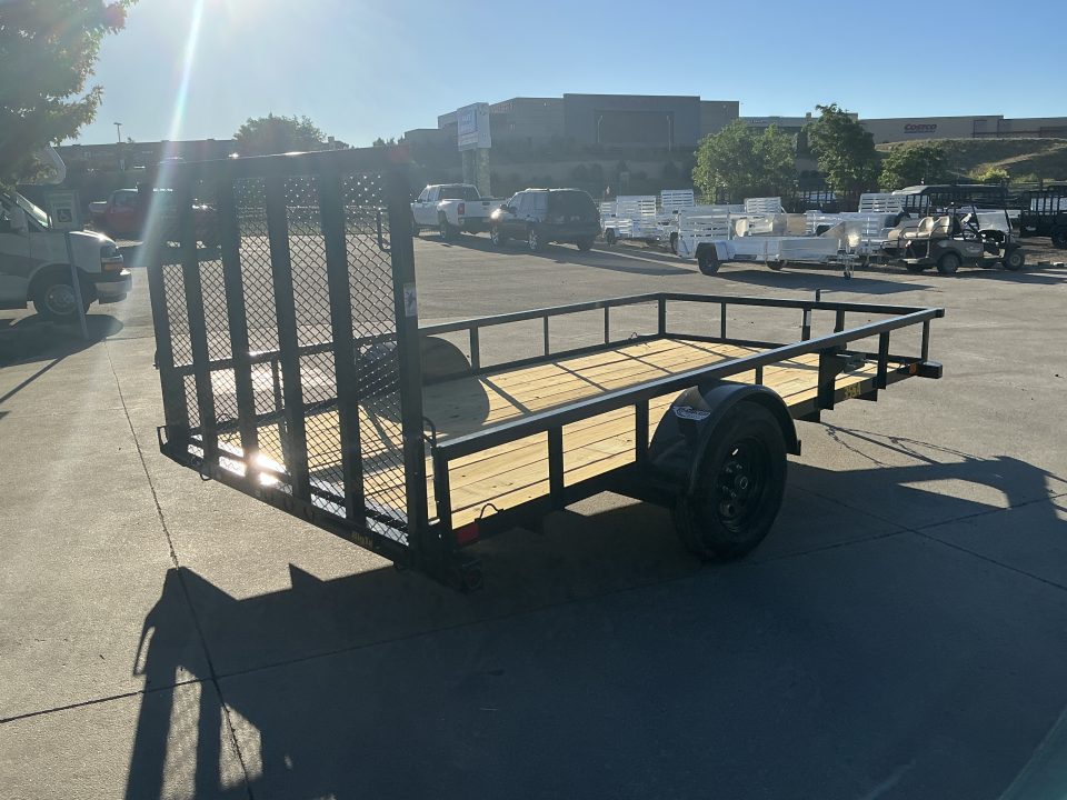 New 2027 Big Tex 35SA-12R1A-4PBK Utility Trailer