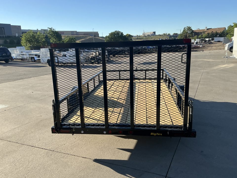 New 2027 Big Tex 35SA-12R1A-4PBK Utility Trailer