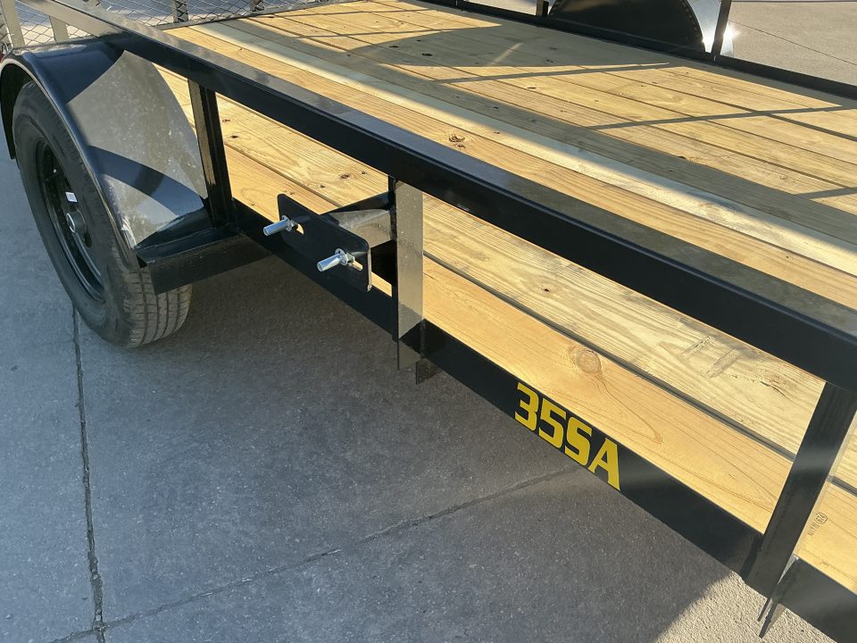 New 2027 Big Tex 35SA-12R1A-4PBK Utility Trailer