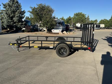 New 2027 Big Tex 35SA-12R1A-4PBK Utility Trailer