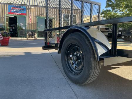 New 2027 Big Tex 35SA-12R1A-4PBK Utility Trailer