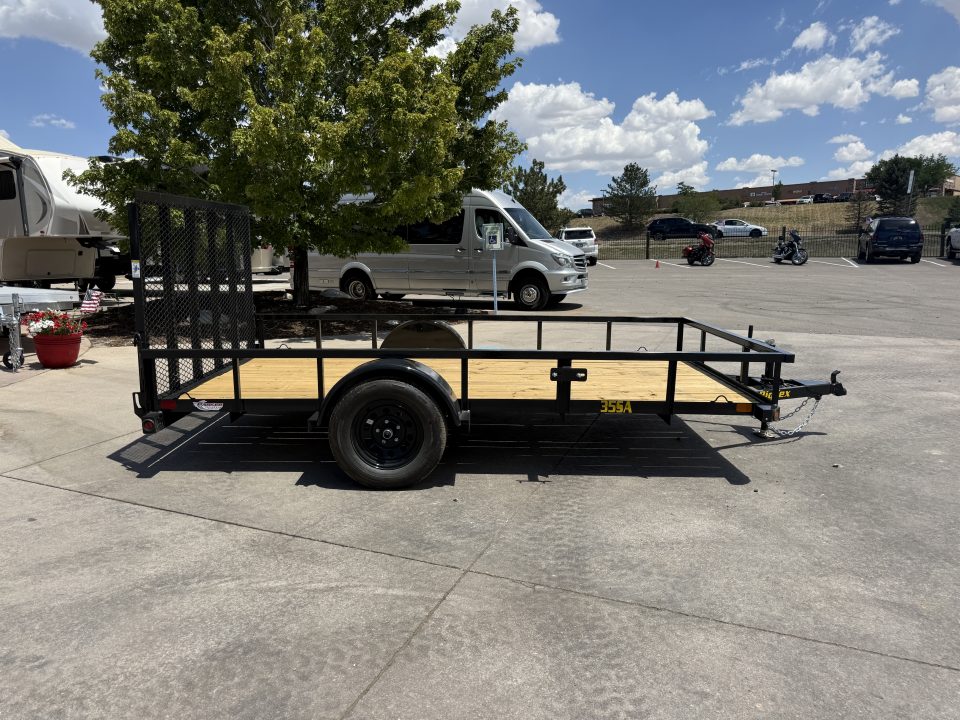 New 2027 Big Tex 35SA-12R1A-4PBK Utility Trailer