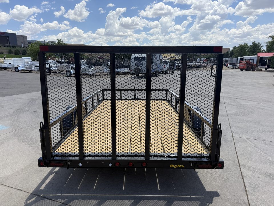 New 2027 Big Tex 35SA-12R1A-4PBK Utility Trailer