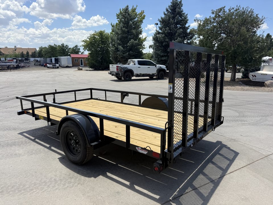 New 2027 Big Tex 35SA-12R1A-4PBK Utility Trailer