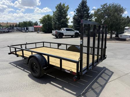 New 2027 Big Tex 35SA-12R1A-4PBK Utility Trailer