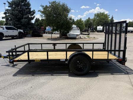 New 2027 Big Tex 35SA-12R1A-4PBK Utility Trailer