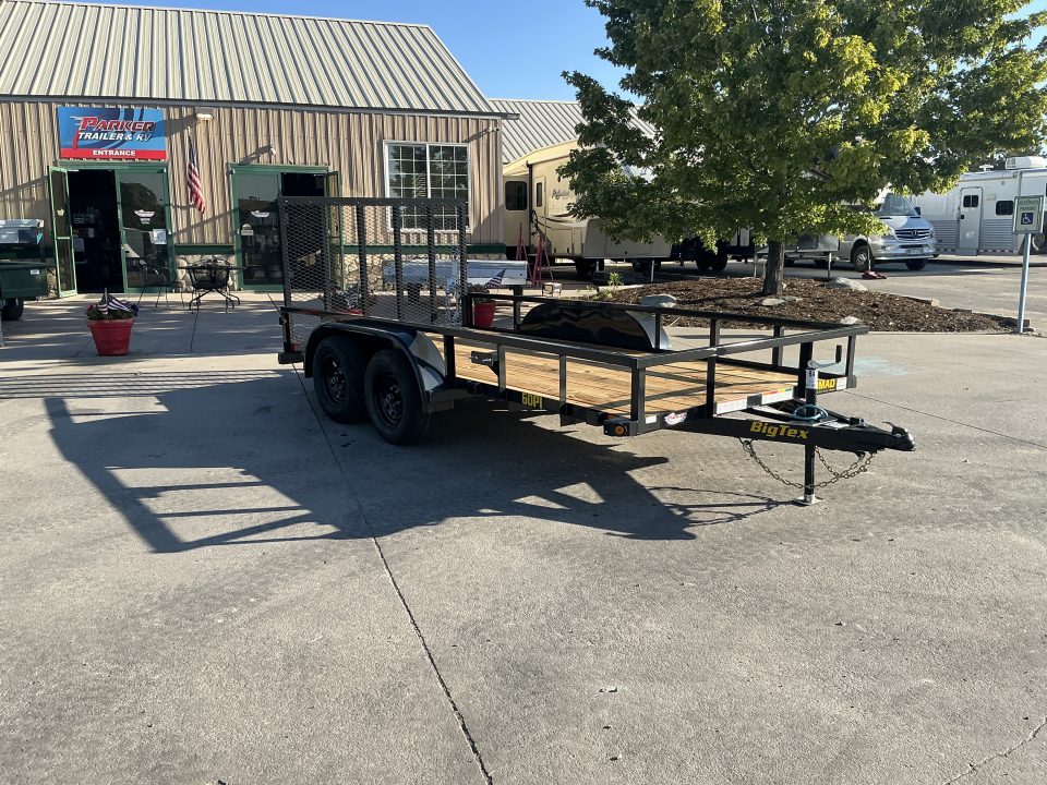 New 2027 Big Tex 60PI-14BK4RG2B Utility Trailer