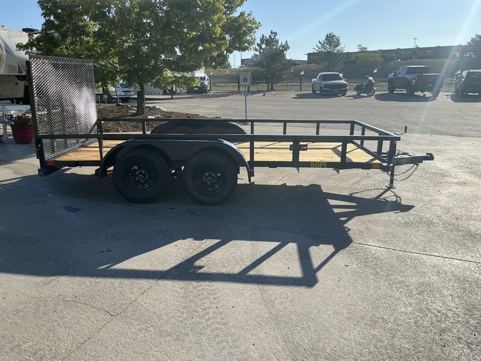 New 2027 Big Tex 60PI-14BK4RG2B Utility Trailer