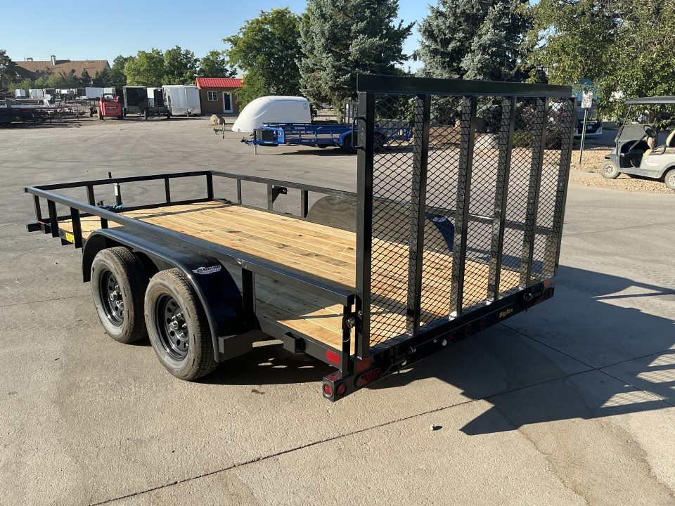 New 2027 Big Tex 60PI-14BK4RG2B Utility Trailer