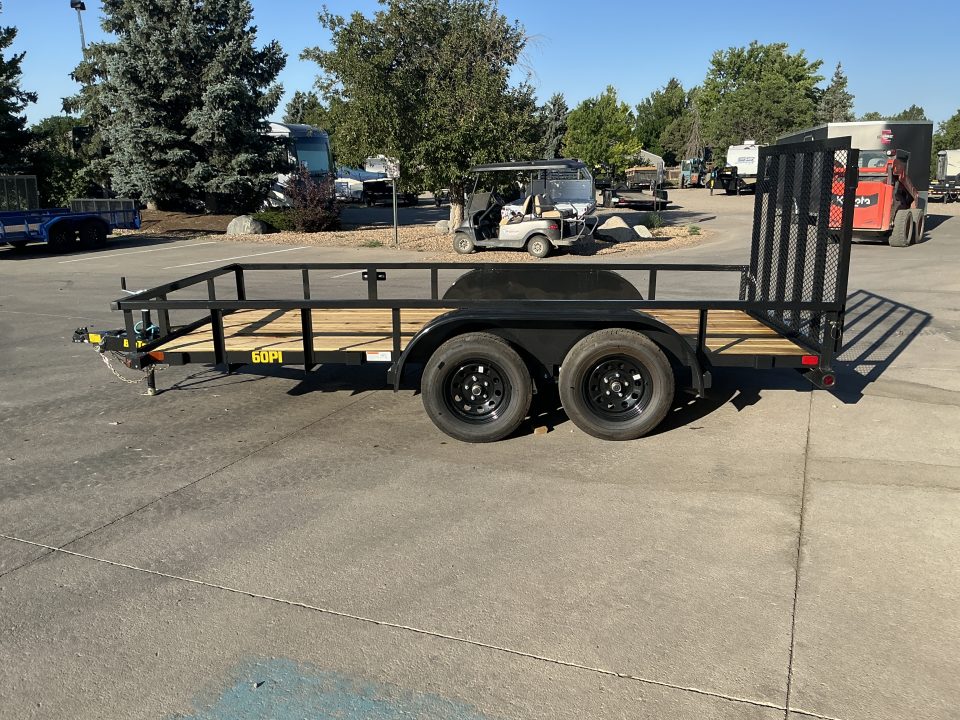 New 2027 Big Tex 60PI-14BK4RG2B Utility Trailer