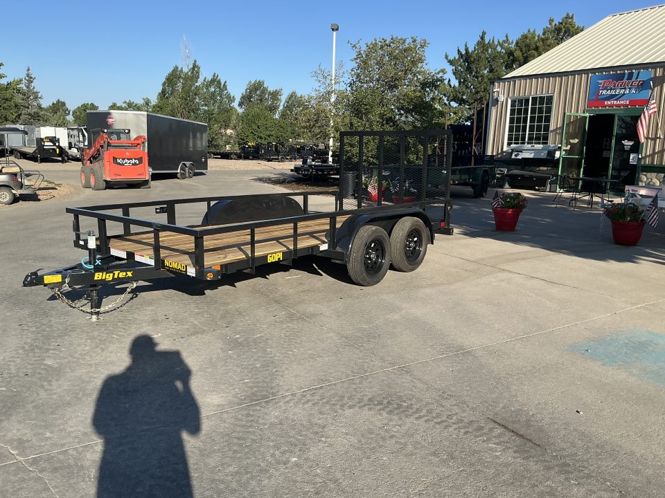 New 2027 Big Tex 60PI-14BK4RG2B Utility Trailer