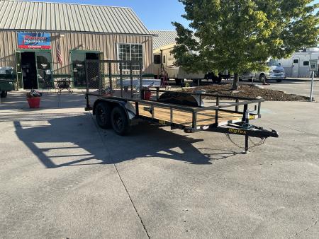 New 2027 Big Tex 60PI-14BK4RG2B Utility Trailer