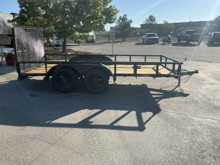 New 2027 Big Tex 60PI-14BK4RG2B Utility Trailer
