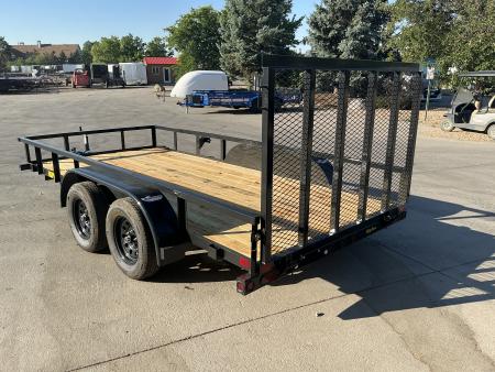 New 2027 Big Tex 60PI-14BK4RG2B Utility Trailer