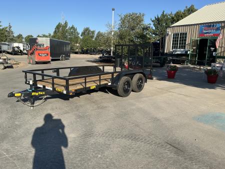 New 2027 Big Tex 60PI-14BK4RG2B Utility Trailer