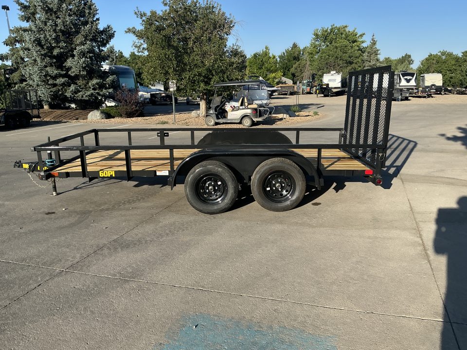 New 2027 Big Tex 60PI-14BK4RG2B Utility Trailer