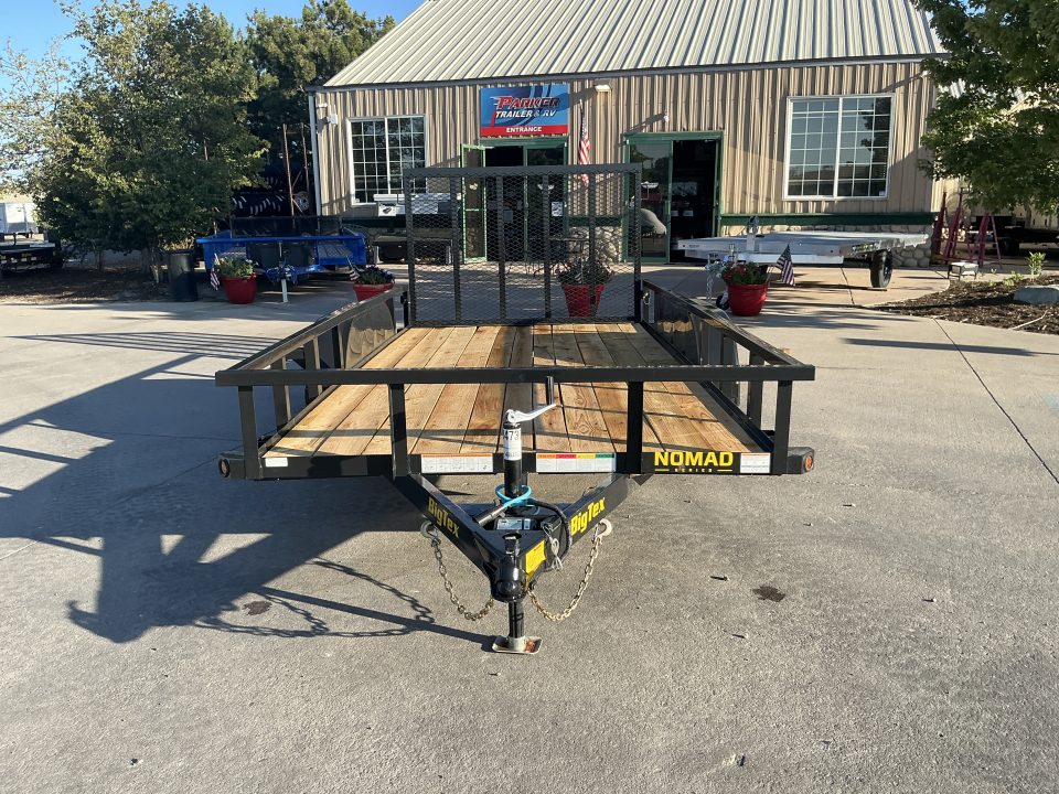 New 2027 Big Tex 60PI-14BK4RG2B Utility Trailer