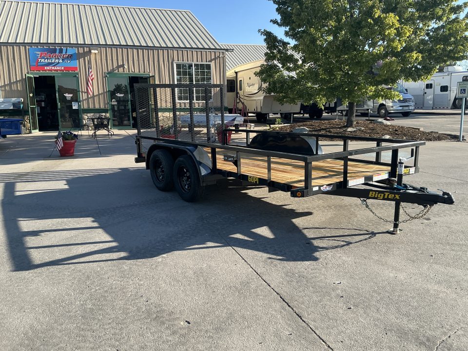 New 2027 Big Tex 60PI-14BK4RG2B Utility Trailer