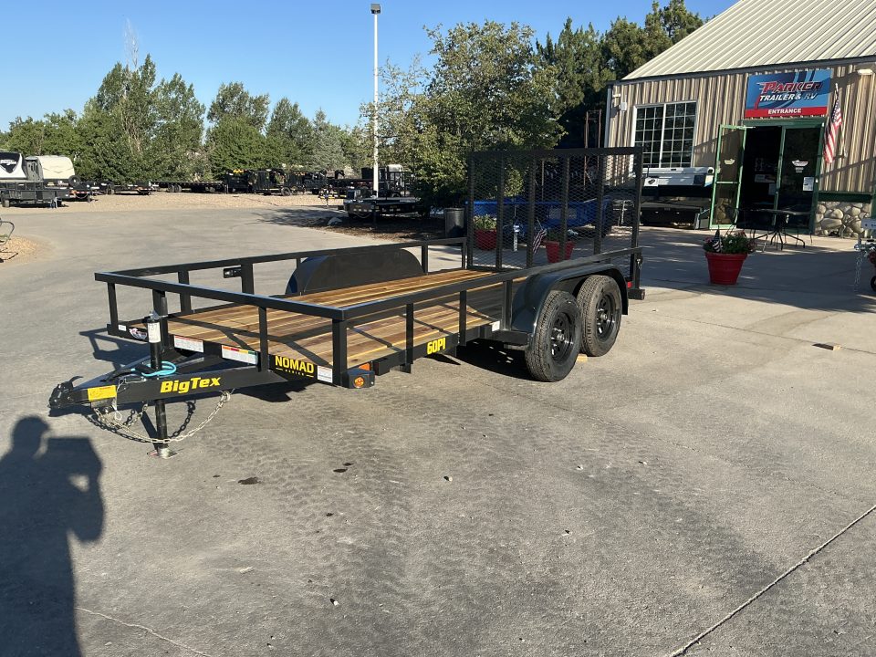 New 2027 Big Tex 60PI-14BK4RG2B Utility Trailer