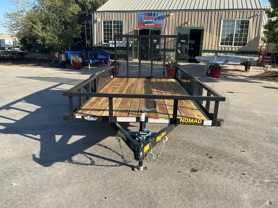New 2027 Big Tex 60PI-14BK4RG2B Utility Trailer