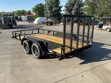 New 2027 Big Tex 60PI-14BK4RG2B Utility Trailer